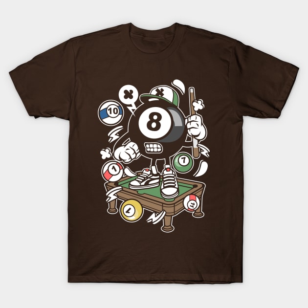 Billiard T-Shirt by p308nx